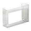 Glove Dispenser, Acrylic, Holds (3) Boxes ,Clear ,10"H x 15-3/4"W x 3-3/4"D