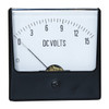 Manufacturer Varies Analog Panel Meter,DC Voltage,0-15 DC V 12G436