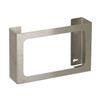 Glove Dispenser, Stainless Steel, Holds (3) Boxes ,Silver ,10"H x 16"W x 3-3/4"D