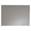 Manufacturer Varies Dry Erase Board, Melamine, 36 in, 48 in, Aluminum Frame, White, Gloss 1NUR1