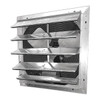 Dayton Shutter Mount Exhaust Fan, 24", 1 Speed, 4600 cfm, 115V 484X47