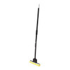 Tough Guy Sponge Wet Mop, 20 oz Dry Wt, Screw On Connection, Black-Yellow 1TTY9