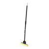 Tough Guy Sponge Wet Mop, 20 oz Dry Wt, Screw On Connection, Black/Yellow 1TTY9