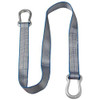 Dayton Web Sling, Type U, 6 ft L, 2 in W, Polyester, Silver 1DNG4