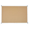 Dry Erase Board, Melamine, 48 in, 72 in, Aluminum Frame, White, Gloss  1NUP5