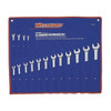 Westward Combo Wrench Set,1/4-1-1/8 in, 7-24 mm, 32-Piece 3XU43