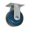 Manufacturer Varies Rigid Plate Caster,Poly,8 in.,1200 lb.,B 1NWP7