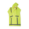 Condor Hi-Vis Rain Jacket, PVC, Class 3 Green, 2XL 4GE76