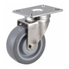 Manufacturer Varies Swivel NSF-Listed Plate Caster,4 in. Dia.,275 lb. 33H929