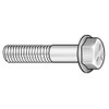 Grade 5, 1-4"-20 Flange Bolt, Zinc Plated Steel, 3-4 in L, 50 PK  2FB97