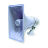 Speco Technologies PA Horn,Weatherproof,White,15 W SPC40RT