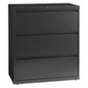 Hirsh 36" W 3 Drawer Lateral File Cabinet, Charcoal,  A4/Legal/Letter 17636