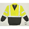 Utility Pro Hi-Viz Sweatshirt, Yellow/Blk, Polymide, XL UPA542-XL-BLKYLW