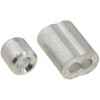 Prime-Line Cable Ferrules and Stops, 1/8", Aluminum GD 12151
