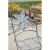 Alpine 3-Piece Hummingbird Foldable Floral Bistro Set BVK670A 856098