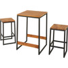 Merry Products Berlin 3-Piece Bistro Set TBS0410211910