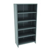 Metal Shelving Unit, 18"D x 36"W x 75"H, 5 Shelves, Carbon Steel