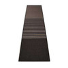 Entrance Runner, Polypropylene, 3/8 in Thick, Black, 3 ft W x 12 ft L