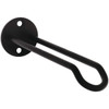 National Hardware 7 In. Black Steel Wall Base Plant Hanger N275-520