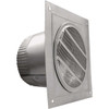 Builder's Best 4 In. Aluminum Micro Louver Eave & Soffit Vent 110560