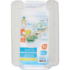 Dial Industries Clear-ly Organized Kitchen Bin with Dividers B664FN 618756