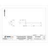 Blind Rivet, Dome Head, 1-8 in Dia., 3-8 in L, Stainless Steel Body, 500 PK  SSDH44SSBS201