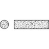 Norton Abrasives Sharpening File,Rd,A-O,Orange-Brn,Fine 61463686470