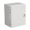 1/4 Turn Latch Electrical Enclosures, 15.70 in H, 7.90 in D, 14 in W, 4, Steel