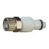 Colder Inline Insert, Acetal, Shut-Off, PTF, 1/4" PLCD20006
