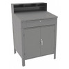 Tennsco Shop Desk,34-1/2 x 53 x 29In,Medium Gray SR-58 MED GRAY