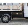 14x16x30 Inch Black Steel Underbody Truck Box With Paddle Latch  1703103