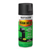 Rust-Oleum Spray Paint, Bar-B-Que Black, Satin, Solvent, 12 Oz 7778830