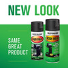 Rust-Oleum Spray Paint, Bar-B-Que Black, Satin, Solvent, 12 Oz 7778830