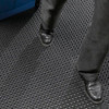 Drainage Entrance Mat, Rubber, 5-32 in Thick, Black, 3 ft W x 5 ft L  599S0035BL