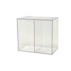Condor All Purpose Dispenser, PETG, clear, 15-3/4 x 14 x 9-1/4" 3UZG7