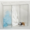 Condor All Purpose Dispenser, PETG, clear, 15-3-4 x 14 x 9-1-4" 3UZG7
