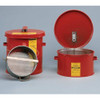 Justrite Wash Tank Can,Basket,Benchtop,1 gal. 27711