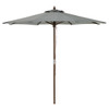 Outdoor Expressions 7.5' Gry Mrkt Umbrella TJWU-003A-230-GRY 810840