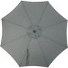 Outdoor Expressions 9' Gry Mrkt Umbrella TJWU-003A-270-GRY 825096