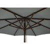Outdoor Expressions 9' Gry Mrkt Umbrella TJWU-003A-270-GRY 825096