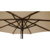 Outdoor Expressions 7.5' Brn Mrkt Umbrella TJWU-003A-230-TAN 840586