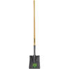 Best Garden 44 In. Wood Handle Square Point Shovel 710537 710537