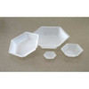 Eagle Thermoplastics Weighing Dish,3-4 In. D,PK500 HWB-300