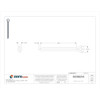 Vestil Cotter Pin, 1-8 in Dia, 1-1-2 in L, 1 PK 65078