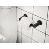 Moen Rinza Wall Mount Pivoting Toilet Paper Holder, Matte Black Y1108BL 437677