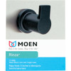 Moen Rinza Single Robe Hook, Matte Black Y1103BL 488491