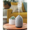 Candle Warmers Airome Ultra Sonic Essential Oil Diffuser - Gray Hobnail SDGHB 624838