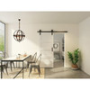 National Hardware 10 In. Matte Black Charleston Interior Barn Door Pull N700-108 217460