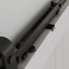 National Hardware Matte Black Soft Close Interior Barn Door Kit N700-112 226247