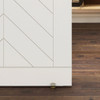 National Hardware Brushed Gold Double Floor Guide N700-113 229076